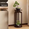 Miling Chinese Style Round Bamboo Flower Stand