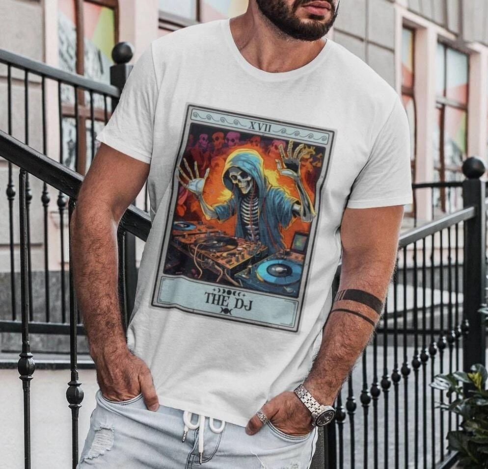 The DJ Tarot Card T-Shirt 2XL
