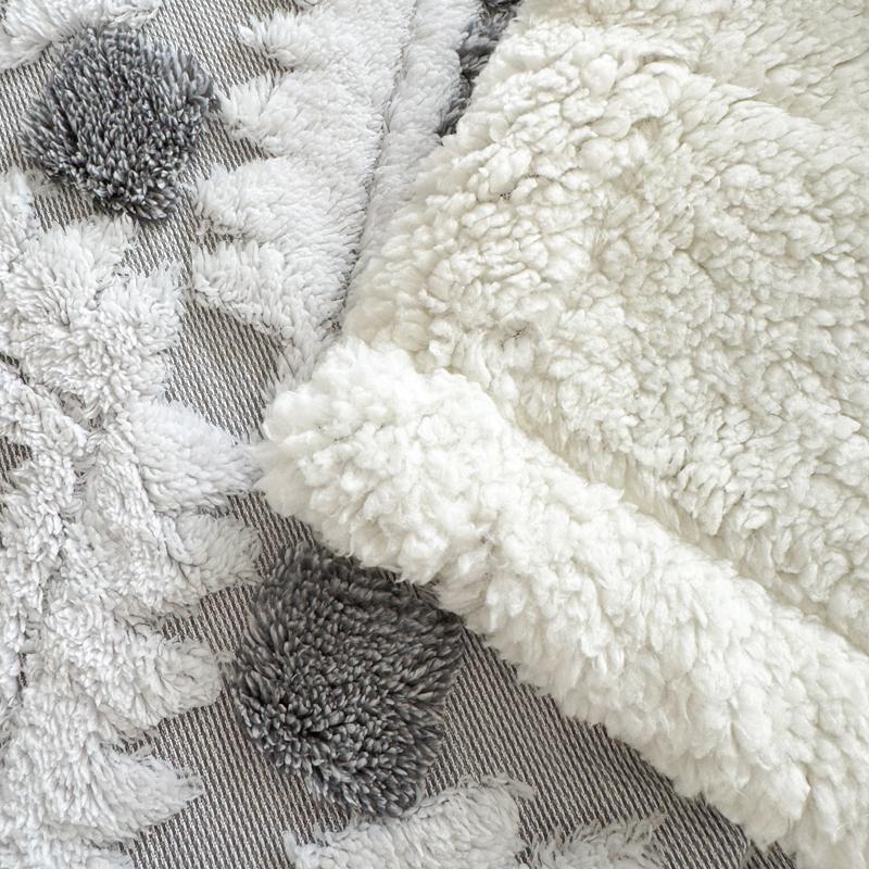 Thick Tafu Velvet Blanket Warm Lamb Wool Thow Blanket for Winter Double-layer Coral Fleece Office Blanket Plaids Sofa Queen Size