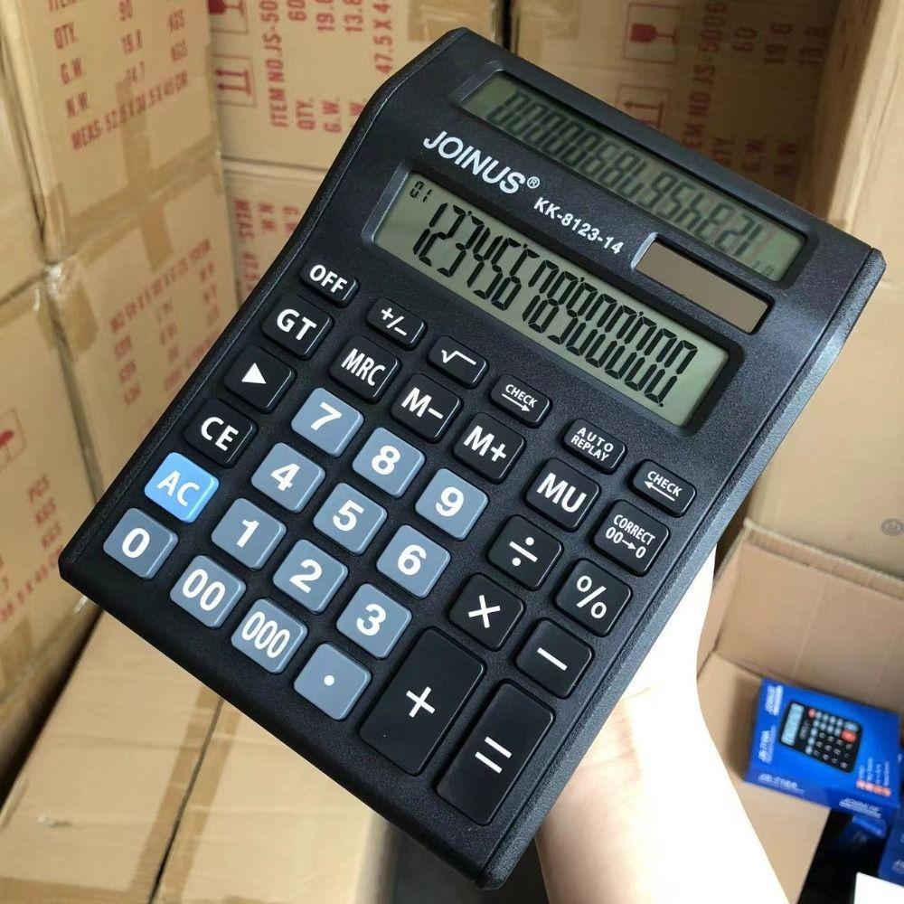 Efficient Calculation Financial Accounter Calculator Multifunctional 14 Digits Calculator  Banking