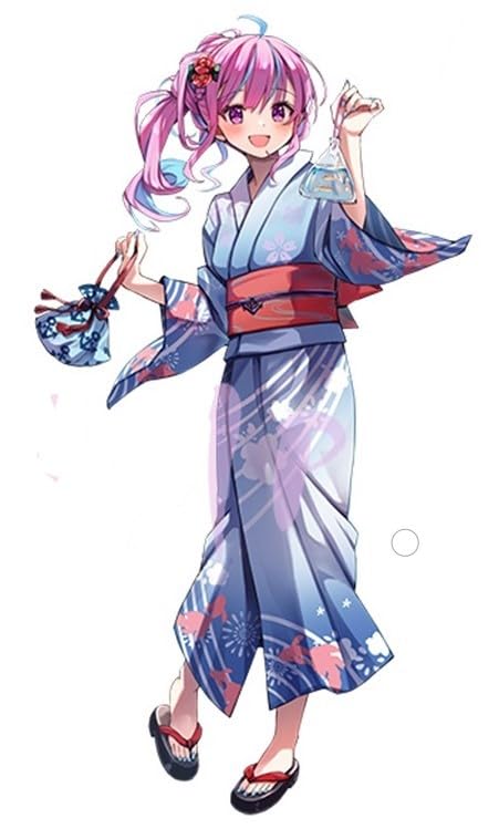 

Акриловый стенд Aqua Minato для летнего фестиваля Hololive Event Goods
