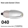 High-Pressure 360° Rotating Car Wash Nozzle for Road Cleaning & Bark Stripping