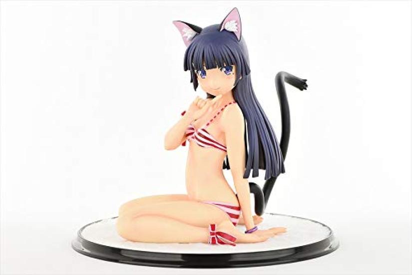 My Little Sister Be This Kuroneko Shima Mizugi Cat Ears Second Cute Scale PVC Complete Figure Can't Cute. Ver. 1/4 Pre-painted