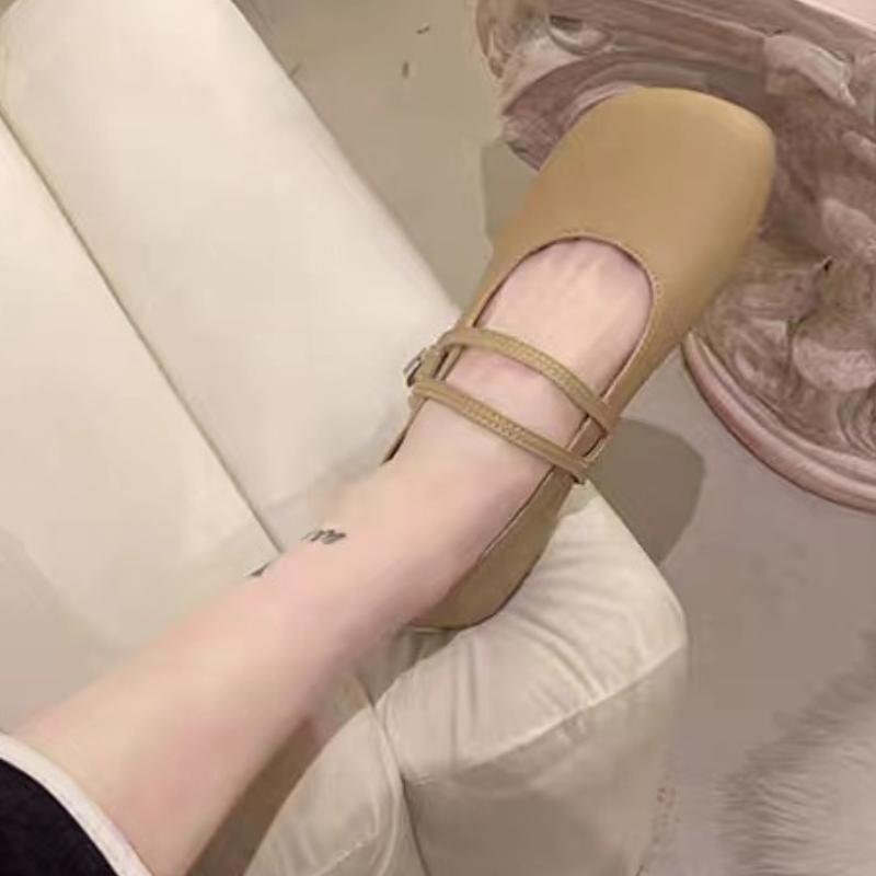 Japanese Style Lolita Gothic Woman Flats Mary Jane with Straps Wholesale Popular Low Price High Quality Fashion Shoes for Women