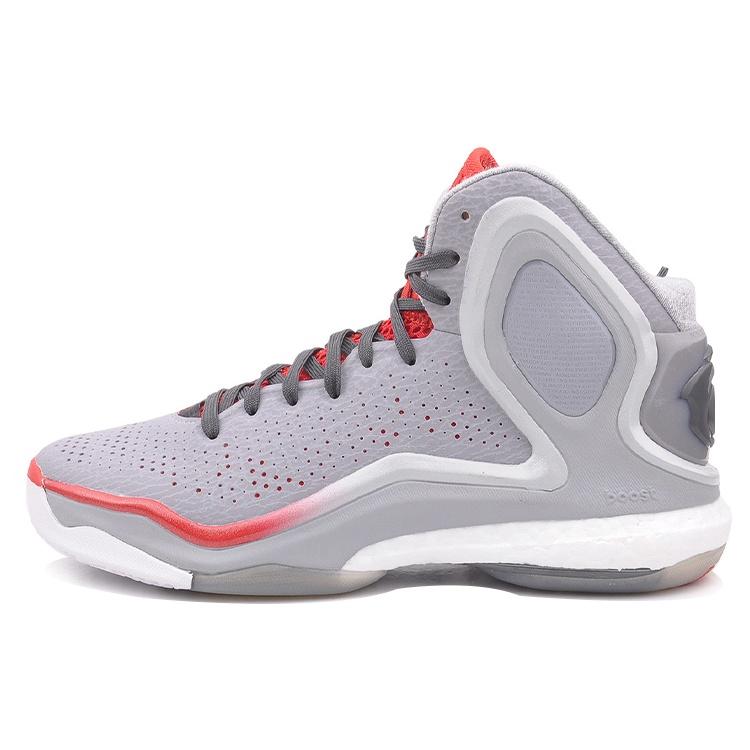 adidas D Rose 5 Boost Clear Onix Scarlet Wht Men s G98703 EU 44