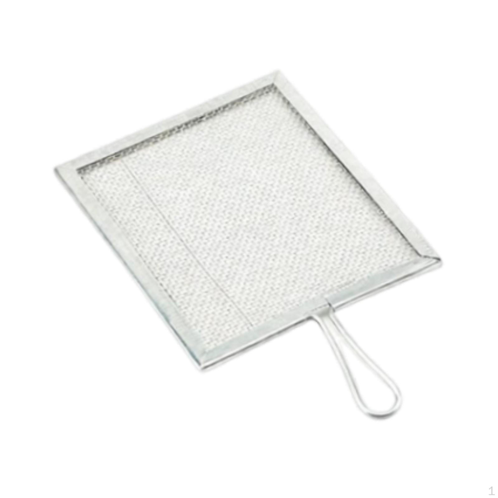 

Ceramic Glaze Mesh Mud Strainer, Sieve,Pottery with Handle for Art Supplies, Square