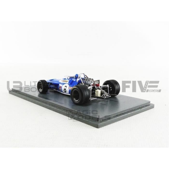 Collectible Miniature Car - SPARK - MATRA MS80 - GP Monaco 1969 - Blue / White - 1/43