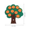 Felt Material Math Toy For Learning Numbers Counting Fruit Tree Educational Supplies Preschool Teaching Tools Non Woven Fabric