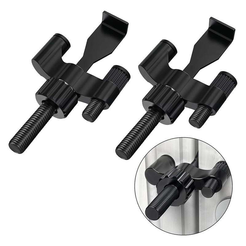 B-Est Portable Door Lock Heavy-Duty Home Security Door Lock Travel Lockdown Locks For Additional Safety And Privacy 2 Pack