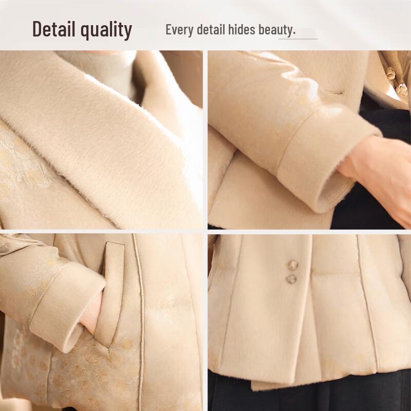 JIANHU 2025 Women's 90% White Duck Down Winter Jacket