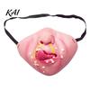 Dog Masque for Halloween Funny Masque, PU Foam Scary Pet Face Costume, Realistic Mouth Cute Dress Up with Elastic Band Up, Holiday Party, Photo Props