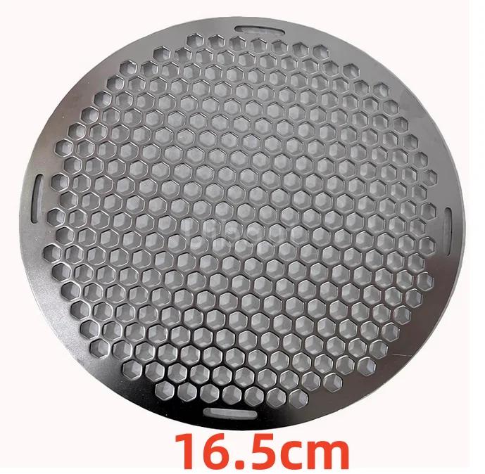 15 to 60cm smooth Barbecue Round hole Cooling Baking Rack 304 Stainless Steel Wire Oven Sheet Circular BBQ Net Baking Grill
