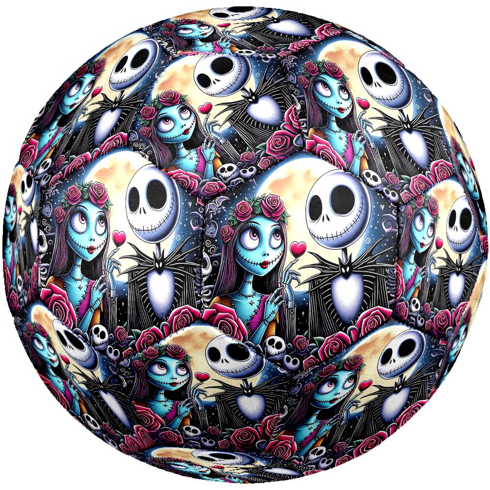 The Nightmare Before Christmas Theme Size 5 Soccer Ball, Suitable for Both Indoor and Outdoor Matches, a Gift Suitable for Everyone.