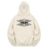 Khc0077 Good And Evil Fleece Hoodie - Cream