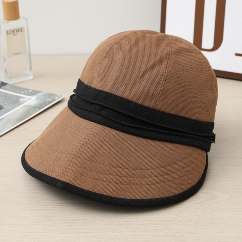 

Модная осенне-зимняя шляпа для верховой езды с цветовой блокировкой, повседневная ветрозащитная шляпа-ведро, осенне-зимняя теплая кепка газетчика One size хаки