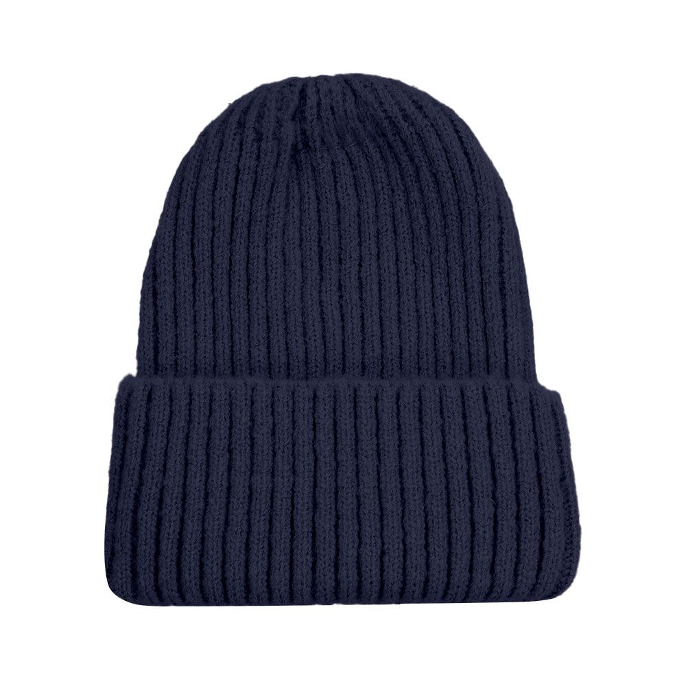 

Women Man Warm Autumn Winter Beanie Hat Hip Hop Hat Skullcaps Knitted Beanie Темно-синій