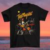 Ted Nugent Gitarre Welttournee Schwarzes Baumwoll T-Shirt Größe S-4XL Unisex T-Shirt