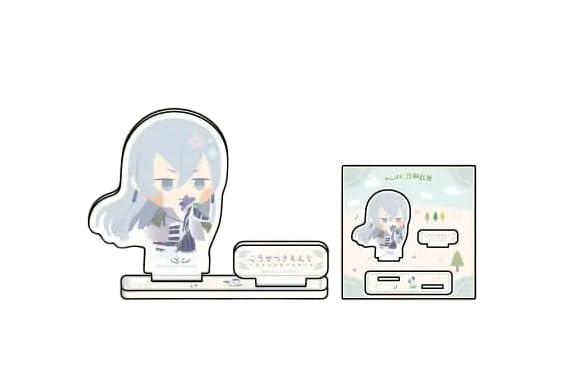 Touken Ranbu Naughty Scratch First Edition C Prize Acrylic Stand Plate Kousetsu Samonji Naughty! ~Everyone's Time~