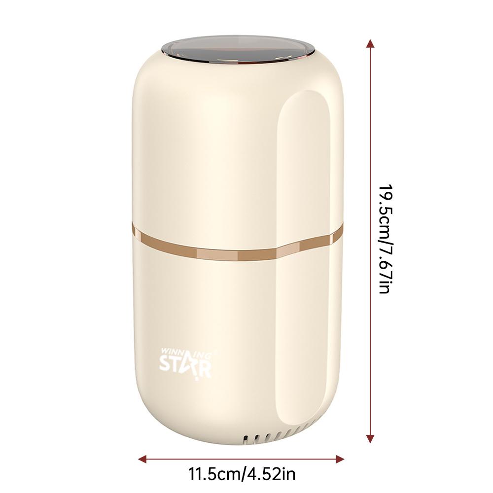 Winning Star Elektrisk kaffebønnekvern for hjemmebruk med stor kapasitet og rustfritt stålfôr