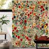 Elegant Multicolor Floral Design Waterproof Shower Curtain – Perfect for Bringing Vibrancy and Nature-Inspired Charm