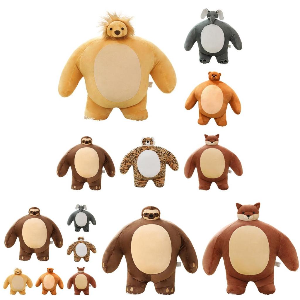 Tiny Headed Kingdom Plush Toy Soft Cuddly And Durable
