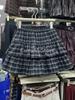 Japanese Y2k Cute Ruffled Plaid Skirt Punk Rock Subculture Cake Skirts Japanese Preppy Style Casual New 2025 Women Skirts
