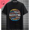 Funny Astronaut  Vacuum Cleaner Space Graphic Tshirt Short Sleeve 100 Cotton Round Neck Humor Style Casual Fashion Tshirt