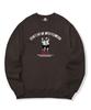 TRIPSHION Dont Hit Me With Flowers Graphic Crew Neck - Brown