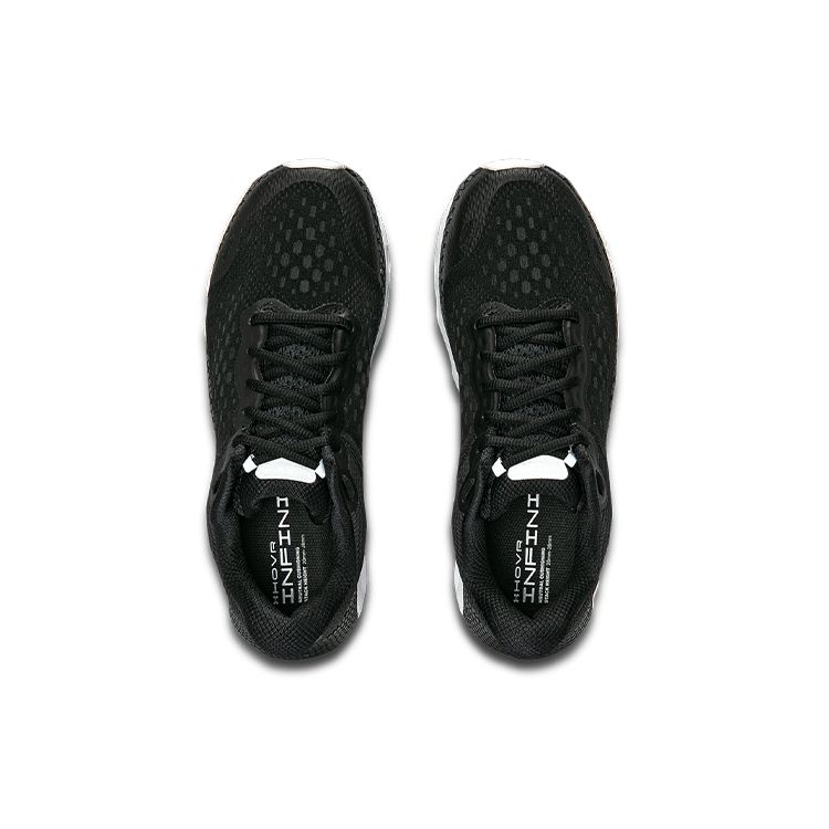 Under Armour Infinite 3 Lace-Up Fabric Mesh Low-Top Running Shoes Unisex Sneaker Black 3025198-001