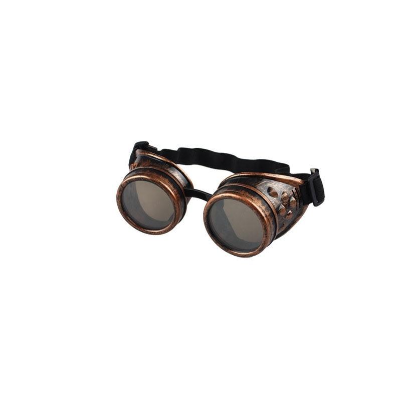 Heavy Metal Vintage Style Steampunk Gothic Style Goggles Welder Glasses Welding Punk Labor Protective Goggles Glasses Cosplay