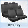 New 5Seats Full Set Car Seat Covers Auto Seat Decoration Rear Front Auto Seat Cover Car Cushion Protector Case Cover