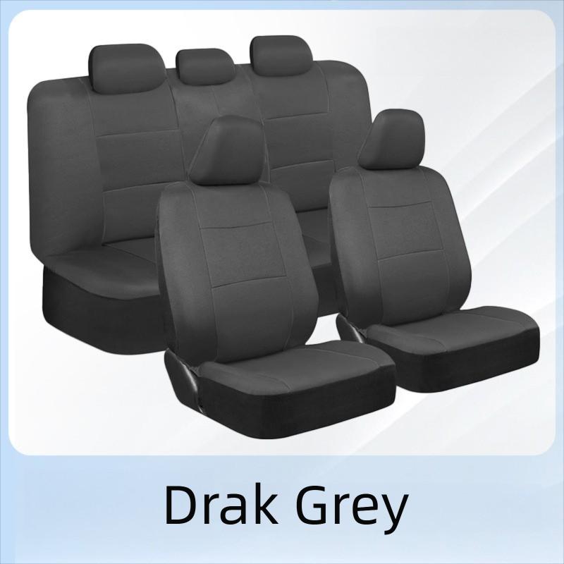 New 5Seats Full Set Car Seat Covers Auto Seat Decoration Rear Front Auto Seat Cover Car Cushion Protector Case Cover