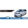 Aoshima Bunka Kyozai (AOSHIMA) 1/24 The Model Car Series No. 113 Toyota NH10W Alphard G/V MS/AS 2005 Plastic Model