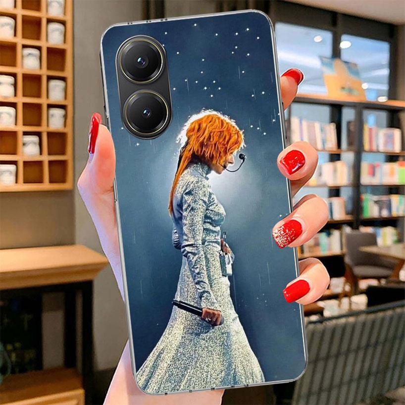 Mylene Farmer Phone Case For Xiaomi Poco F7 Ultra X7 X6 X5 Pro M7 Redmi 15C 15 13C 13 12C 12 10C 10 9A 9C 9T 9 Shell Poco F7 Ult