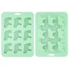 Animals Ice- Mold - Ocean Animals Turtle,Dolphins,Penguins,Silicone Mold For Baking Muffin Cake, Chocolate,Candy, Soap