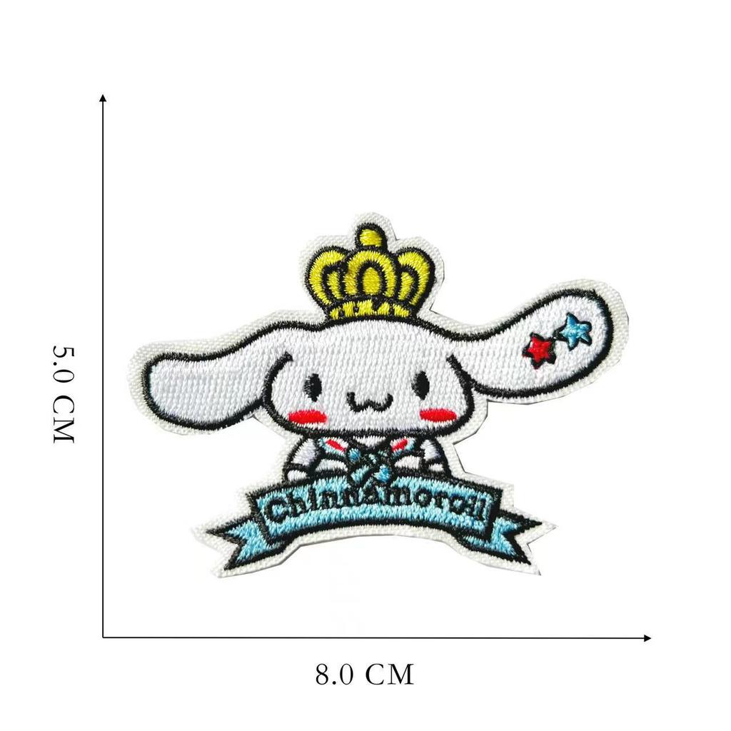 Melody Yugui Dog Creative Computer Embroidery Cloth Sticker Diy Patch Handbook Clothing Accessories
