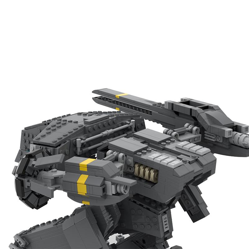 Buildmoc Metal Mech Geared Solid Rex Robots Model MOC Set Building Blocks Kits Toys for Children Kids Gifts Toy 1883PCS Bricks