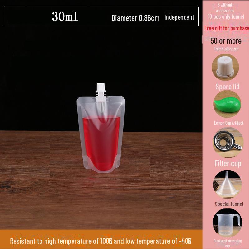 Portable Music Festival Water Bag - Food Grade, Disposable, Essential for Concerts