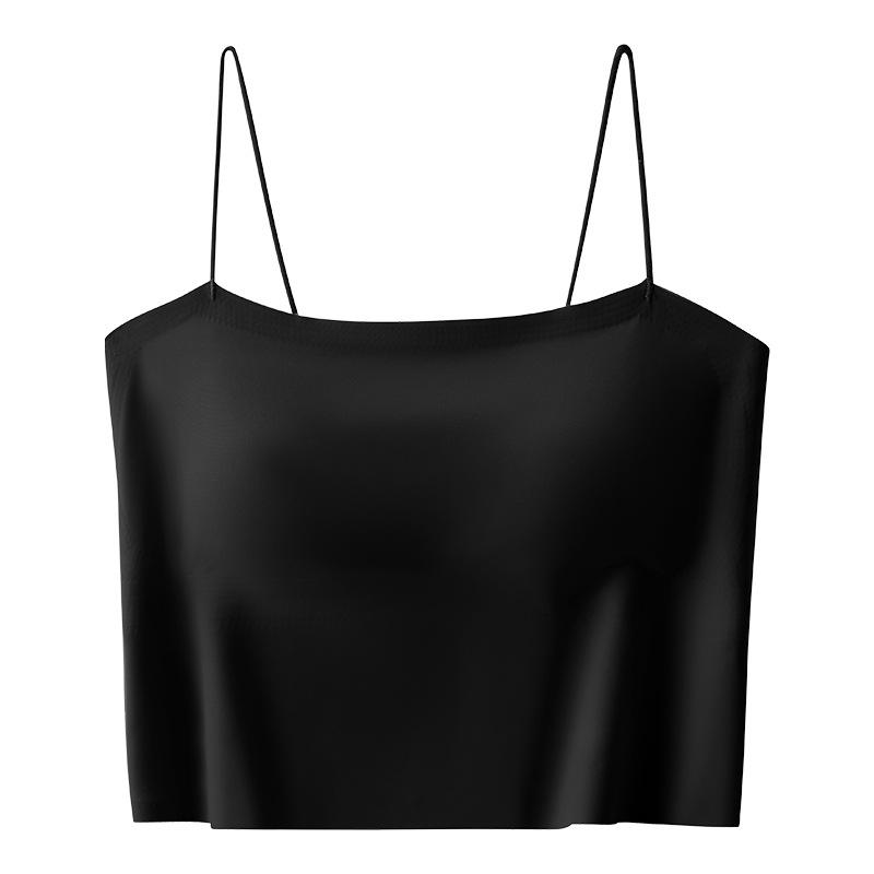 Nahtloses Damen-Camisole mit integriertem BH und stilvollem Rückendesign