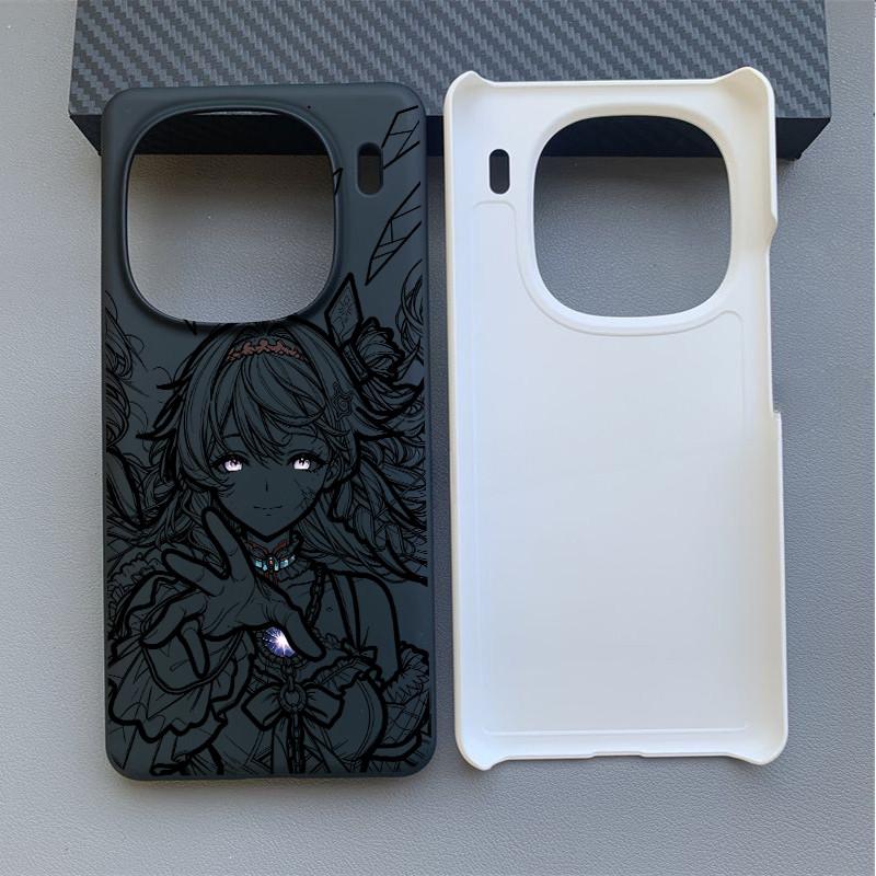 Micro Matte Hard Phone Case Half Wrap Shockproof Cover for iQOO 15 Ultra 15R 13 12 Neo 11 Neo 10 Neo 9 Z10 Z11 Turbo Z9 Z9X Z8X Z7i