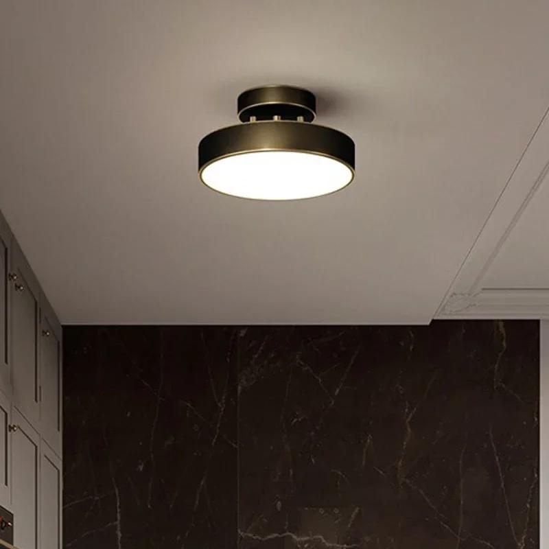 Modern LED Wall Light Rotatable Lamp For Corridor Bedroom Living Room Restaurant Indoor Home Decor Round Illumination Fixture