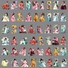 50 Twelve Flower Gods Cartoon Stickers - Creative, Fun, Retro, Waterproof, Transparent for Guitar, Desktop, Headphones