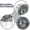 4 1.3 Inch Rims Replacing The Original High Performance Tires And Wheels for SCX24 1/18 1/24 RC