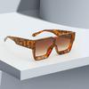 Vintage Trendy Sunglasses for Women Minimalist Square Glasses Gradient Color Fashion Gift for Friend