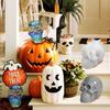 1 Pcs DIY Silicone Resin Casting Mold 3D Skull Head Halloween Epoxy Craft Mould Tool Silicone Molds For Resin