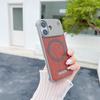 Luxury Wood Grain Magnetic Leather Phone Case For IPhone16 15 14 13 12 Pro Max Wireless Charging Anti Drop Protect Cover Fundas