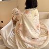 Thickened Lamb & Coral Fleece Cartoon Animation Winter Blanket for Office Nap Air Conditioning Sofa Cover & Kindergarten Use