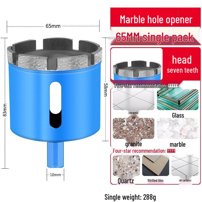 Diamant-beschichteter Lochbohrer für Marmor, Keramik, Glas und Feinsteinzeug