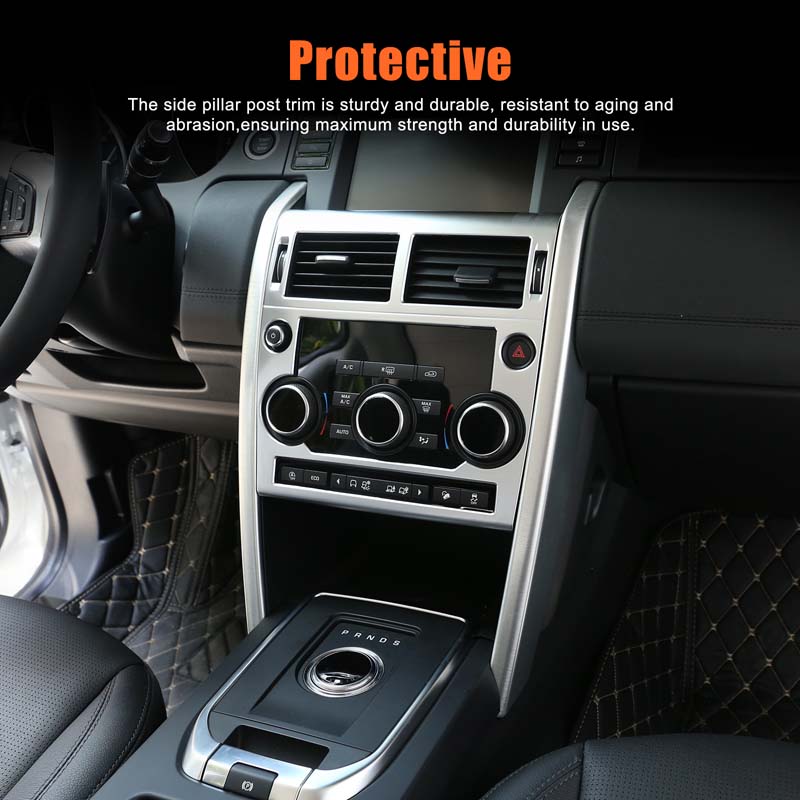 Per Land Rover Discovery Sport 2015-2019 Cornice Copri Pannello di Controllo CD, Bocchetta Aria Condizionata Console Centrale Auto