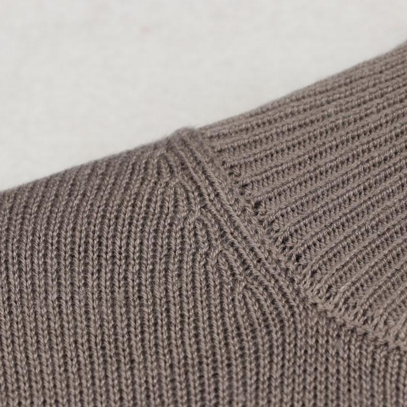 Sunshine House Autumn and Winter New Arrival Export Japanese Single Women's Round Neck Long Sleeves Knitting Dress Sweater Slim Looking